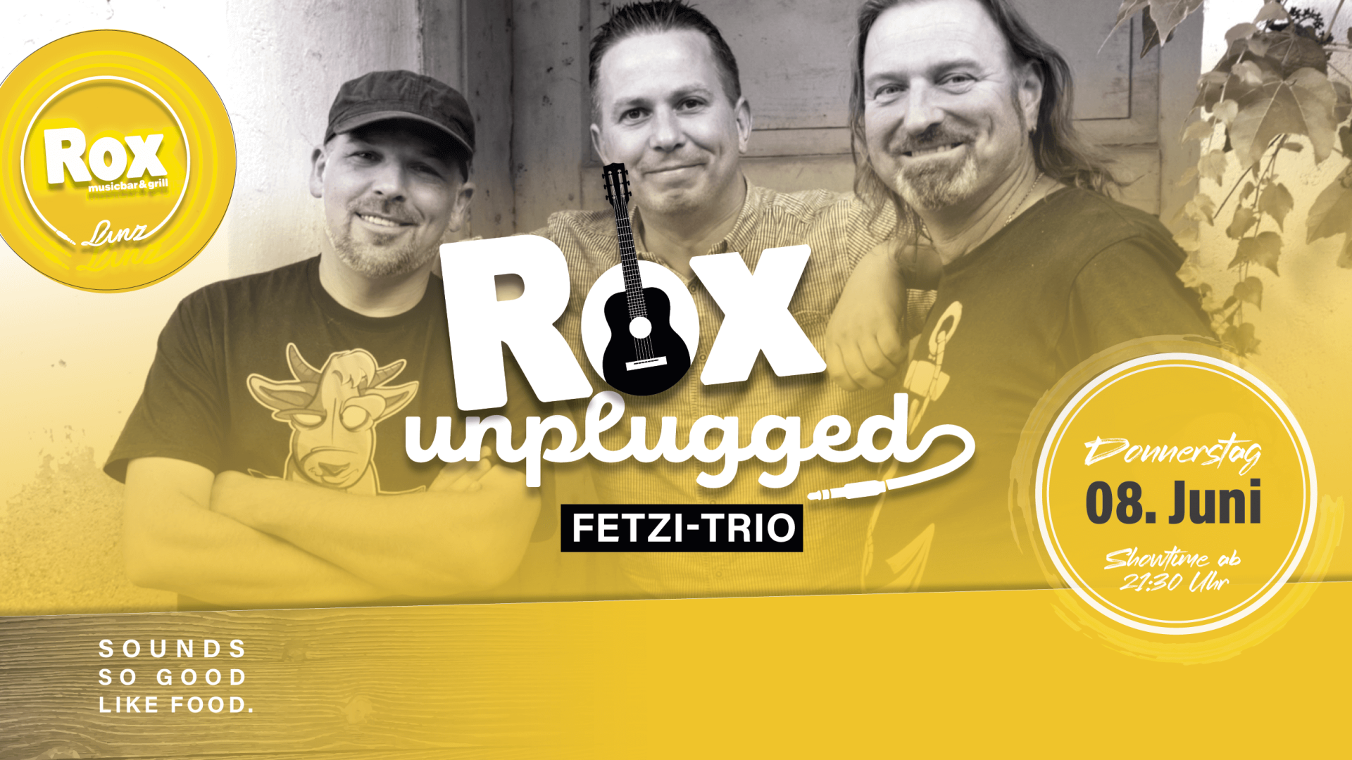 ROX Linz unplugged Fetzi Trio