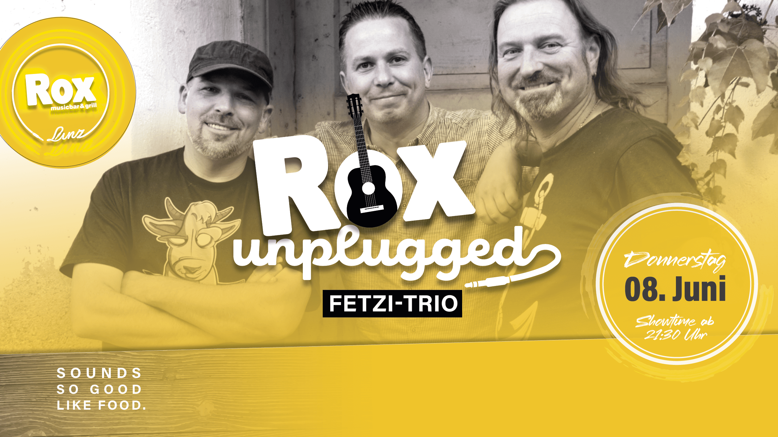 ROX Unplugged mit FETZI TRIO