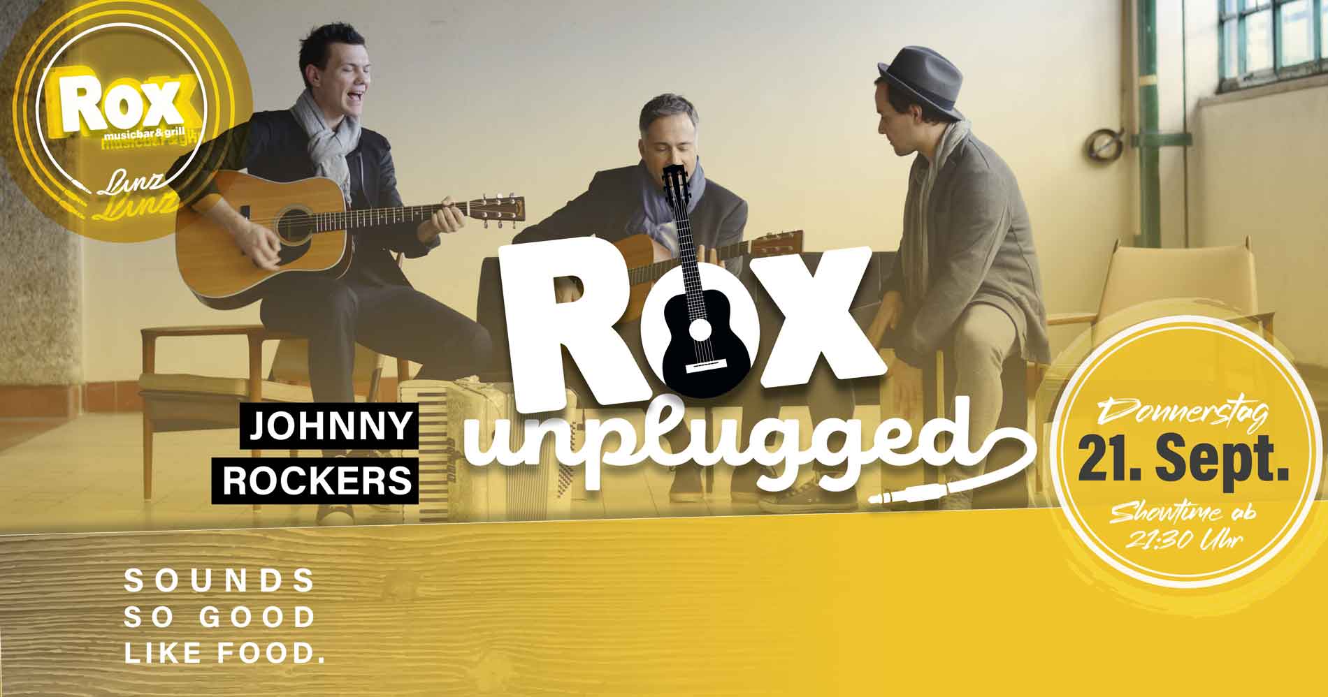 Rox Unplugged mit Johnny Rockers | DO 21.09.