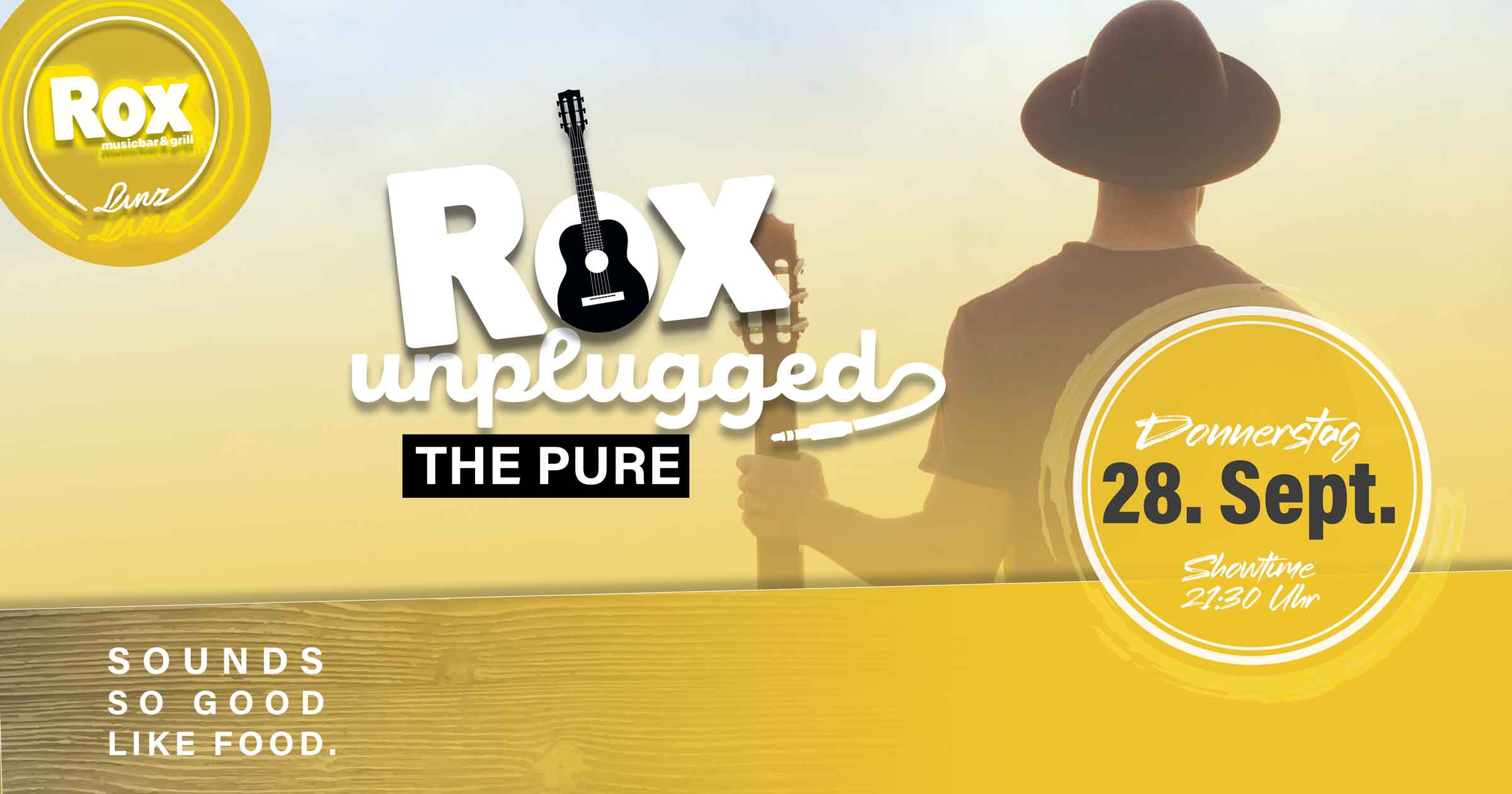 Rox Unplugged mit THE PURE | DO 28.09.