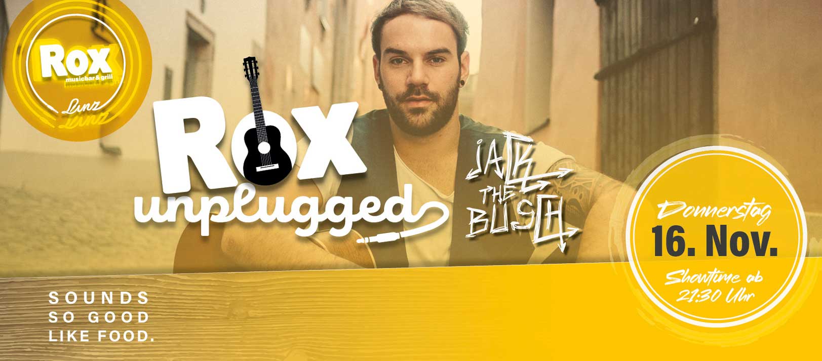 Rox Unplugged mit Jack the Busch | DO 16.11.