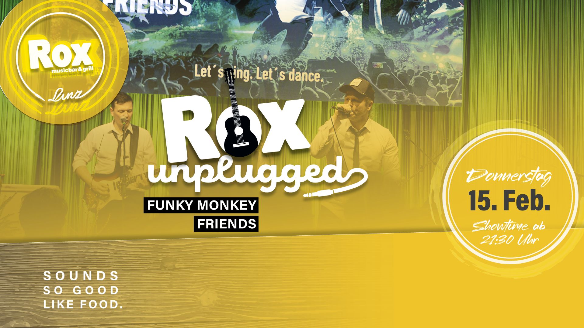Rox Unplugged - Funky Monkey Friends | DO 15.02.