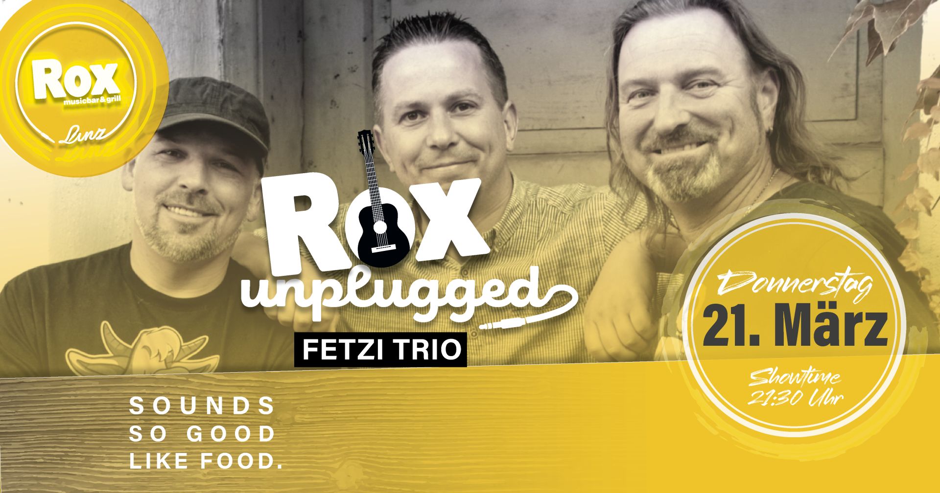Rox Unplugged - Fetzi Trio | DO 21.03.
