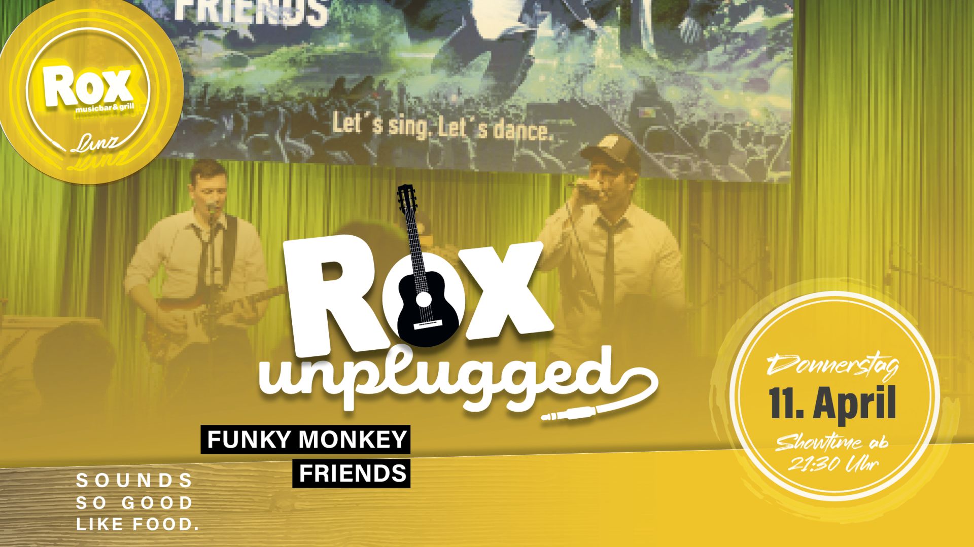 Rox unplugged - Funky Monkey Friends | DO 11.04.