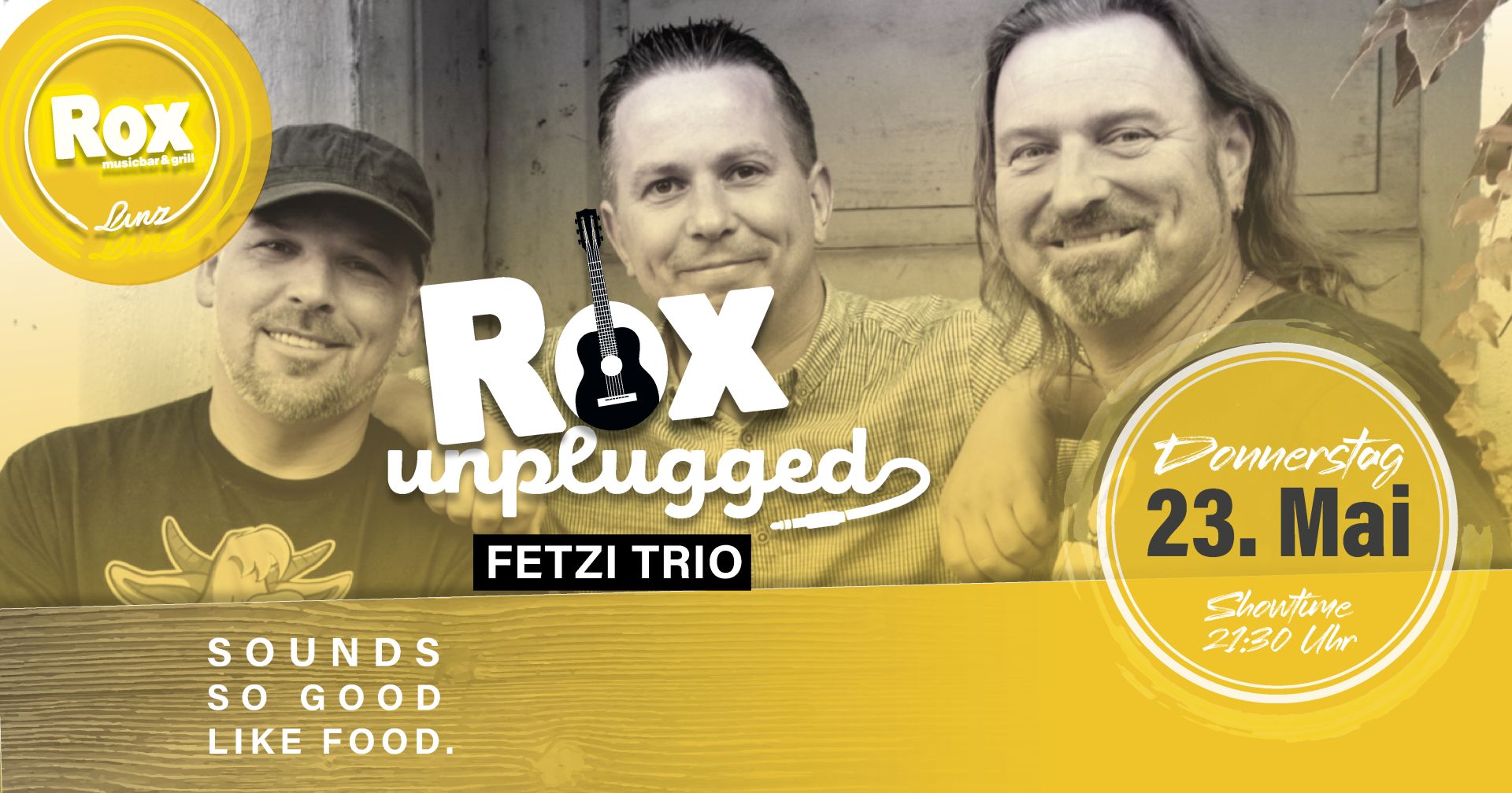 Rox unplugged - Fetzi Trio | DO 23.05.