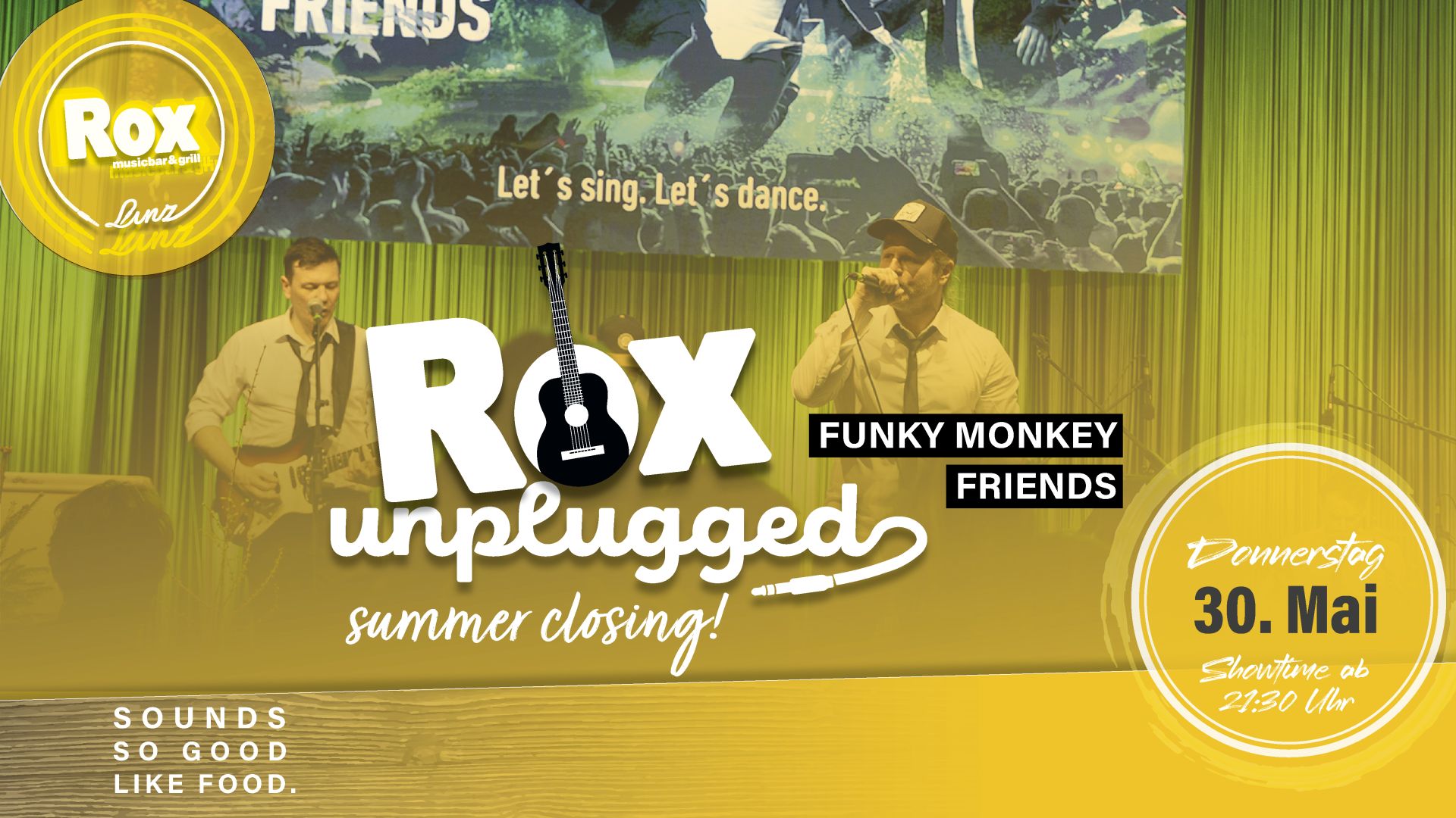 Rox Unplugged CLOSING - Funky Monkey Friends | DO 30.05.