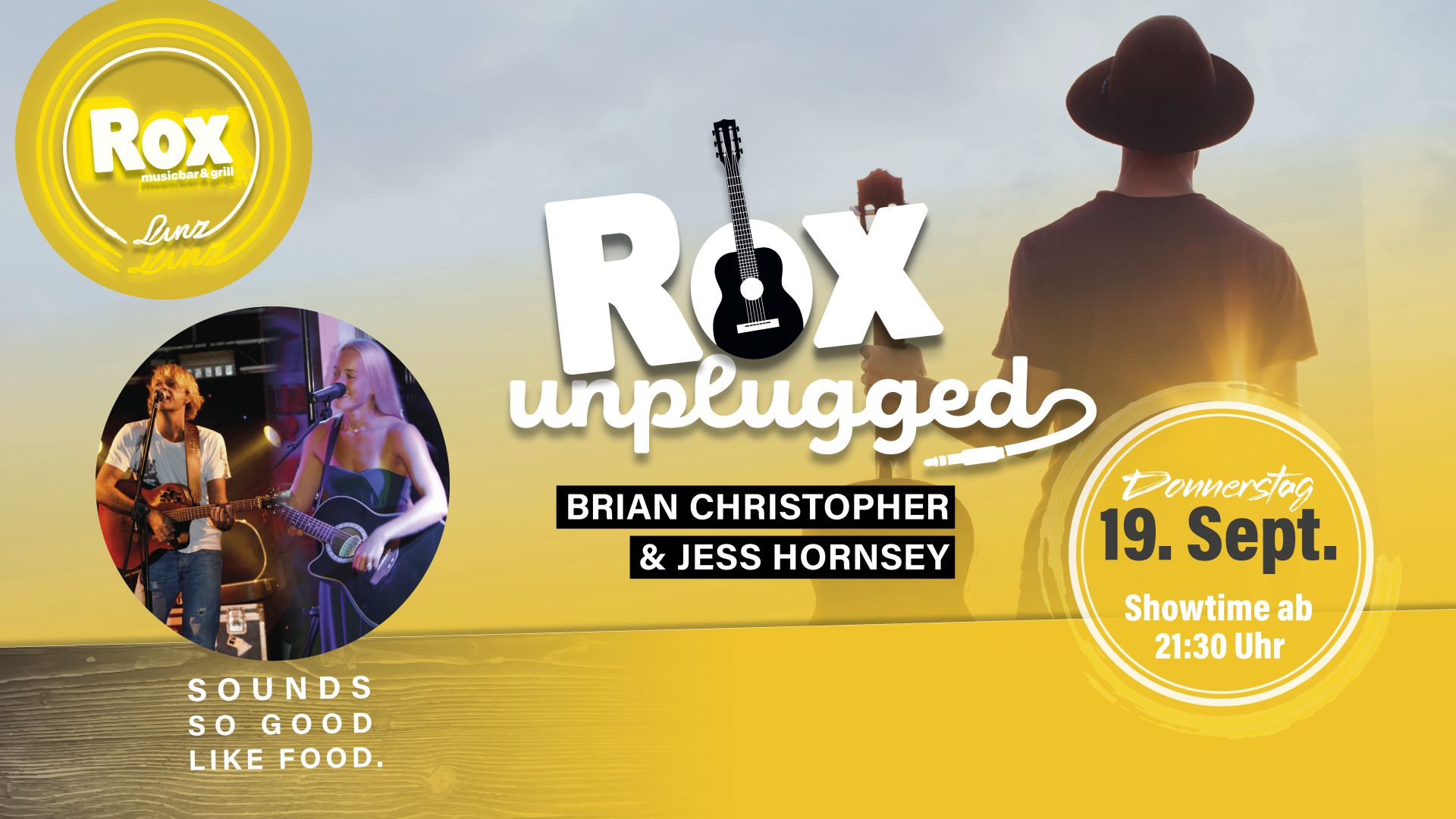 Rox Unplugged - Brian Cristopher & Jess Hornsey