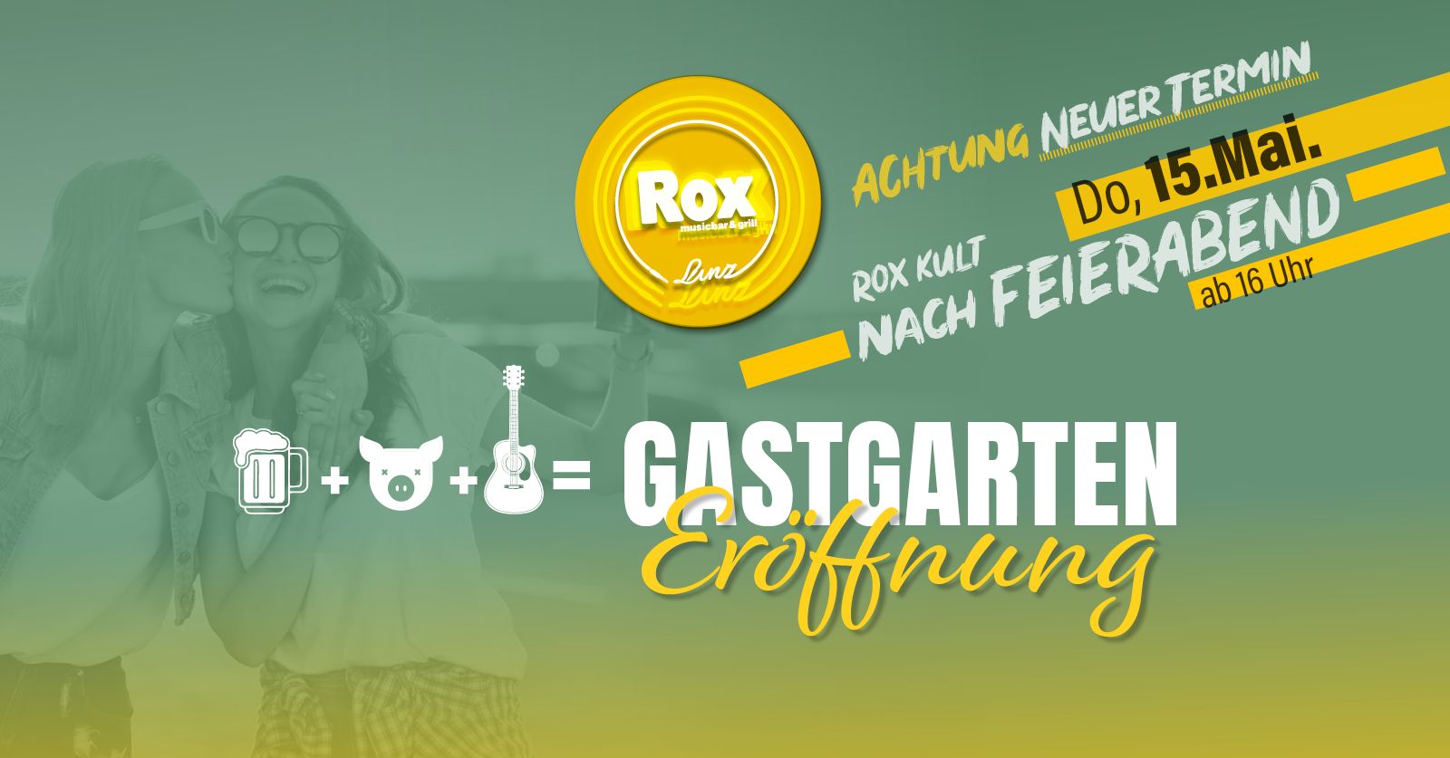 Gastgarten Eröffnung