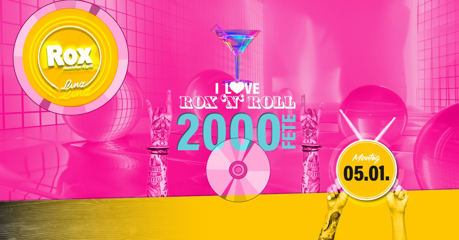 I LOVE ROX N' ROLL - 2000er FETE