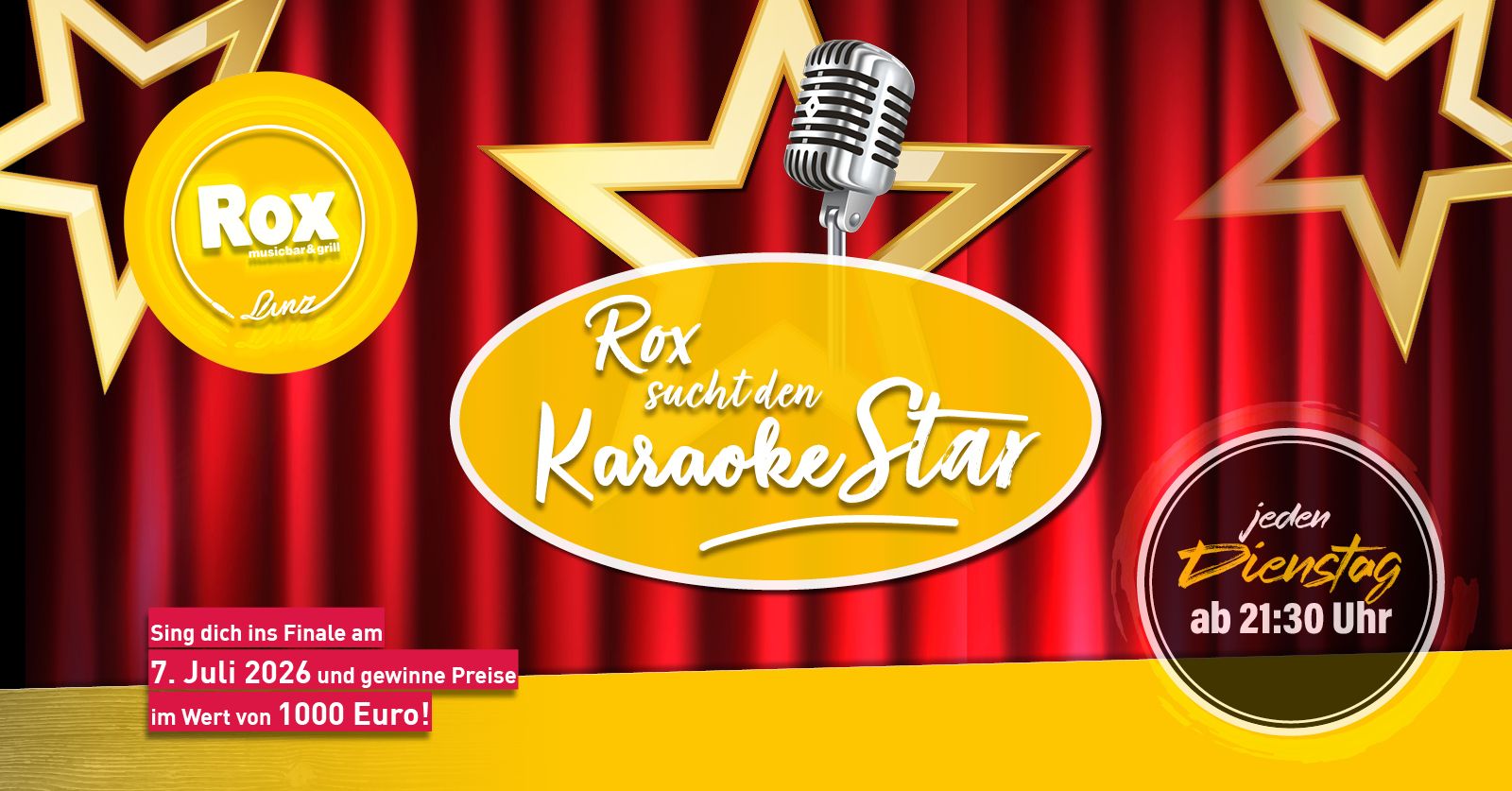 ROX SUCHT DEN KARAOKE SUPERSTAR - jeden DI