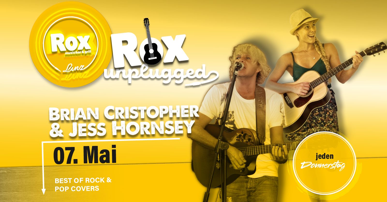 Rox unplugged | Brian Christopher & Jess Hornsey