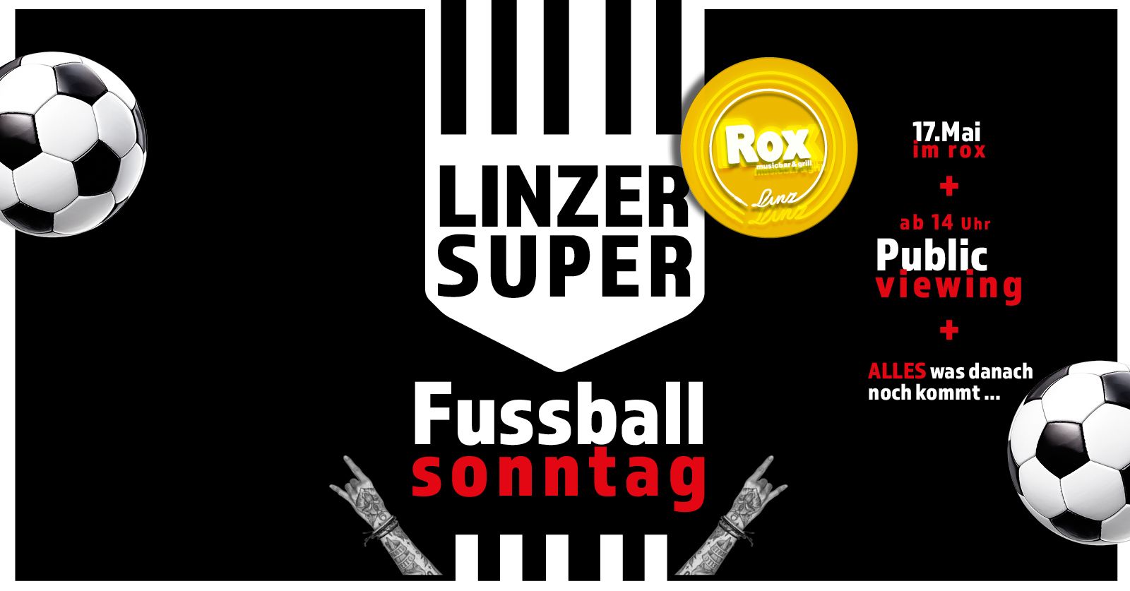 LINZER SUPER FUßBALLSONNTAG