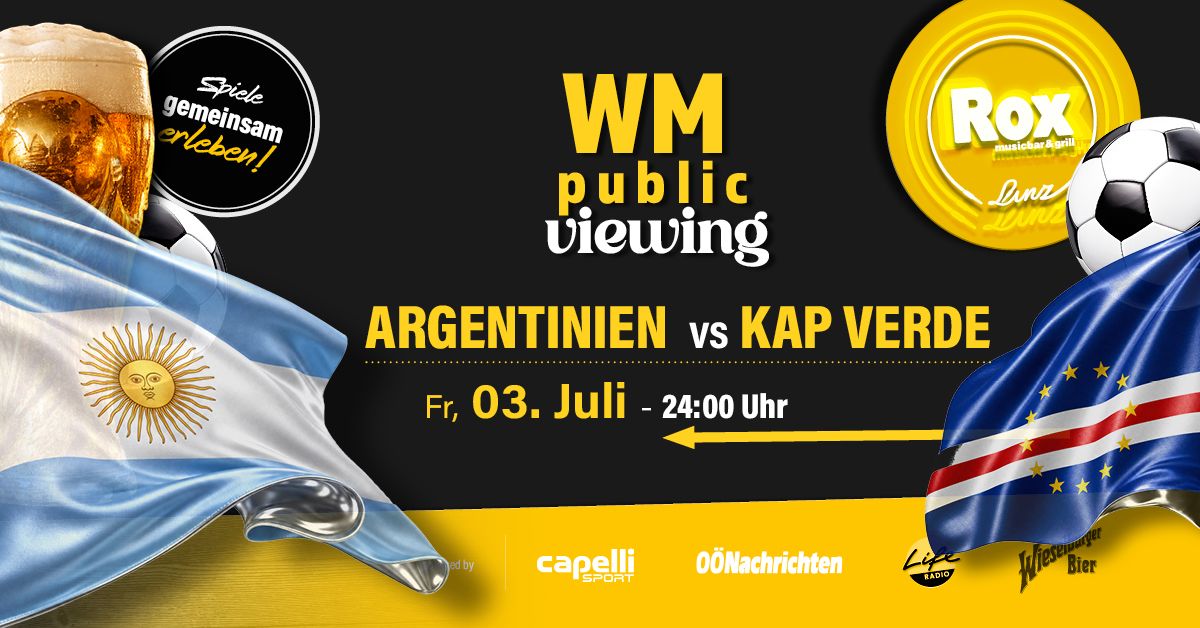 WM 2026 - Argentinien gegen Kap Verde