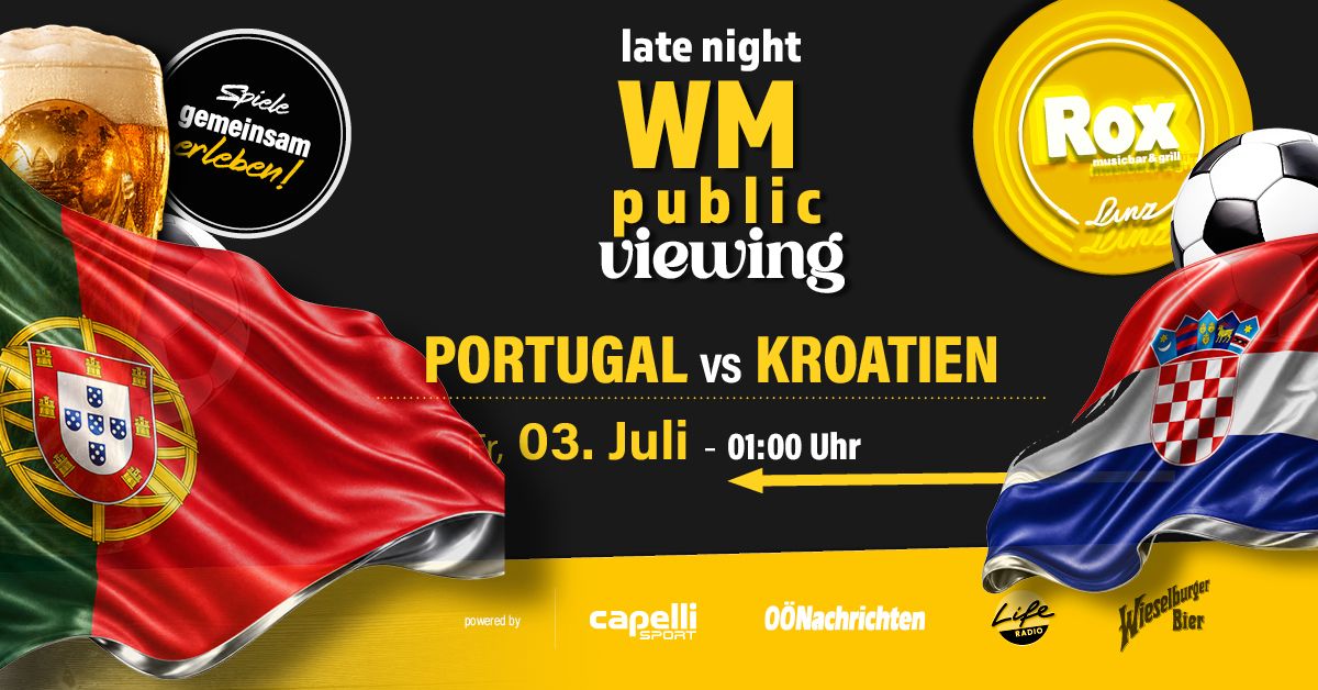 WM 2026 - Portugal gegen Kroatien