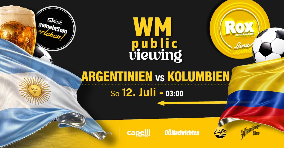 WM 2026 - Argentinien gegen Kolumbien